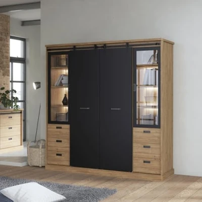 Abbildung von FORTE Kleiderschrank, mit Beleuchtung