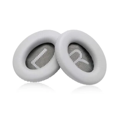 Abbildung von Professionelle Earpads,Ersatz Ohrpolster für Bose QC35,PU Leder Ersatz,Ersatz Ohrkissen QC35 ii QC25 QC15 QC2 AE2 AE2i AE2w,mit Premium Memory Schaum &amp; Proteinleder (Grau)