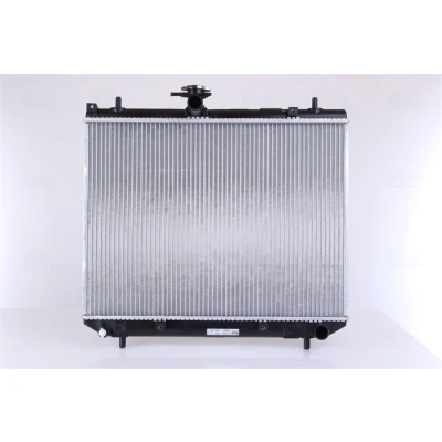 Abbildung von NISSENS 617555 Kühler, Motorkühlung Aluminium 425 568 16 Kühlrippen gelötet DAIHATSU: Terios I