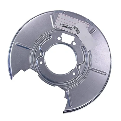 Abbildung von BESTPRICE 1x Ankerblech hinten rechts Spritzbelch Deckblech für Bremsscheibe Kompatibel mit BMW 3er (E36) (E46) Z4 Roadster (E85)
