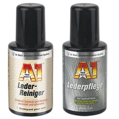 Abbildung von Dr. Wack Leder Pflege Set Lederreiniger 250ml + Lederpflege für Sitze Lederreinigung Autopflege