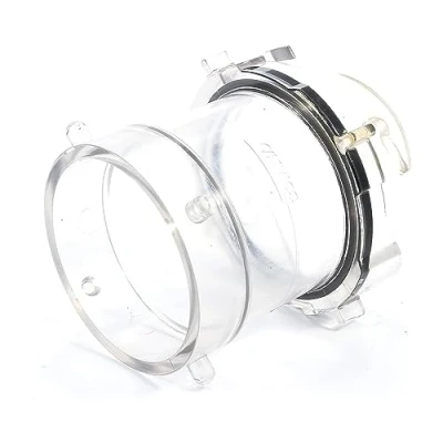 Abbildung von Camco 39562 transparenter Abwasserschlauch 8,9 cm Adapter Zoll