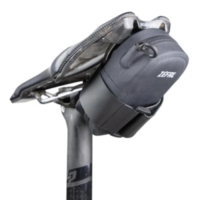 Abbildung von ZEFAL Z Road Pack Fahrrad Satteltasche für Rennrad, leicht, wasserdicht, 0,35 l, 85 g, Schwarz