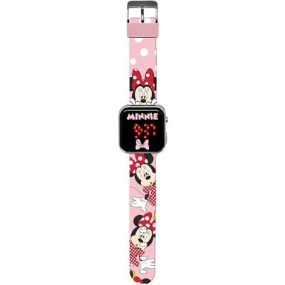 Abbildung von Disney Jewelry Minnie Digitaluhr für Kinder, Größe: One Size, Pink