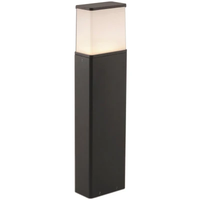 Abbildung von näve LED Sockelleuchte &quot;Vigo&quot;, 1 flammig, Leuchtmittel Board fest integriert, Außenleuchte, Terrasse, anthrazit, Höhe: 50 cm, warmweiß