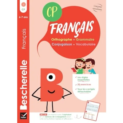 Abbildung von Bescherelle Mon cahier d&#039;entraînement en Français CP 6 ans: orthographe, grammaire, conjugaison &amp; vocabulaire
