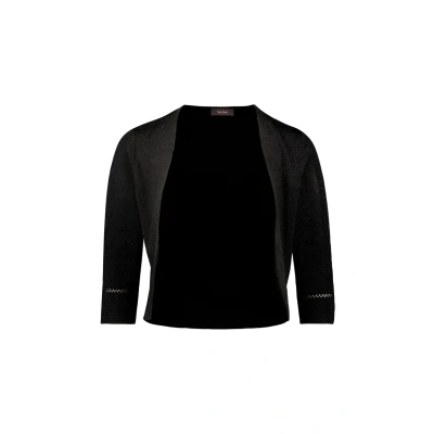 Abbildung von Vera Mont Bolero Strickjacke, Damen, Größe: 36, schwarz
