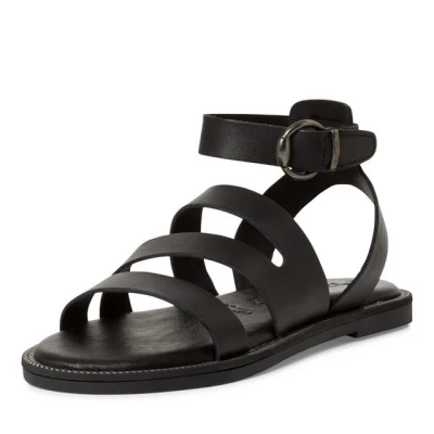 Abbildung von Tamaris Riemensandalette, Damen, Größe: 36, Black Schuhe