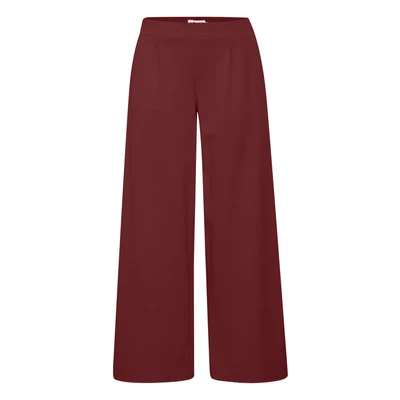 Abbildung von ICHI Ihkate SUS LONG WIDE PA2 Stoffhose, Damen, Größe: Small, Port royale