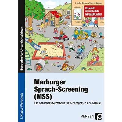 Abbildung von Marburger Sprach Screening (MSS): Ein Sprachprüfverfahren für Kindergarten und Schule (1. Klasse/Vorschule)
