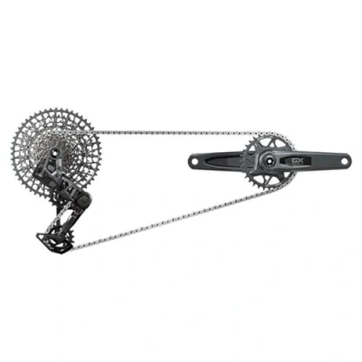 Abbildung von SRAM GX T Type Eagle Getriebegruppe 32T Kettenblatt, AXS POD Controller, 10 52t Kassette, Schaltwerk, Kette (175mm)