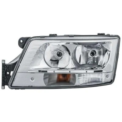 Abbildung von HELLA 1EH 354 987 151 Scheinwerfer links LED, H7/H7, PY21W Halogen, LED 24V für Rechtsverkehr MAN: TGS, TGX