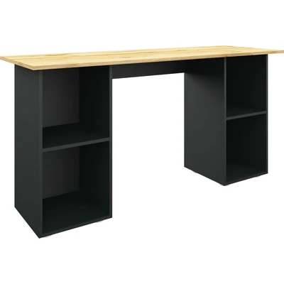 Abbildung von borchardt Möbel Schreibtisch &quot;Kai&quot;, Regalschreibtisch mit viel Stauraum, Breite 150 cm, Made in Germany