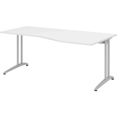 Abbildung von HAMMERBACHER Schreibtisch VBS18/W/S weiß