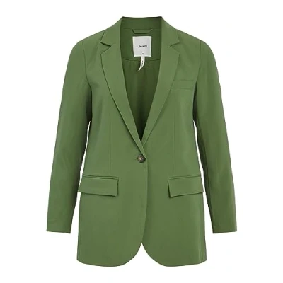 Abbildung von Object Objsigrid L/S NOOS Blazer Artichoke green, Damen, Größe: 34, green