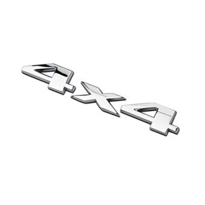 Abbildung von Garage SixtySix Metall Emblem Aufkleber 4x4 Chrom