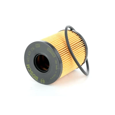 Abbildung von BOSCH 1 457 429 256 Ölfilter mit Dichtung Filtereinsatz FIAT: Panda II Schrägheck, Doblo Kasten / Kombi, 500L, OPEL: Agila A, Astra H GTC