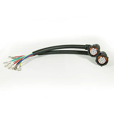 Abbildung von Web Truck Universal abgeleiteter Kabelbaum Harness Stecker Ersatzstecker Rückleuchten Für DAF, VW, Volvo, Man, Scania,Mercedes, LKW BUS Anhänger PKW 7 Kabel Funktionen