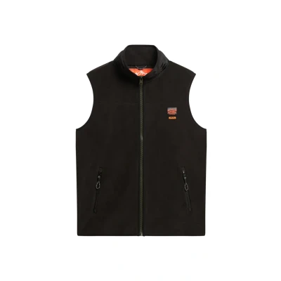 Abbildung von Superdry Weste, Herren, Größe: Large, Black