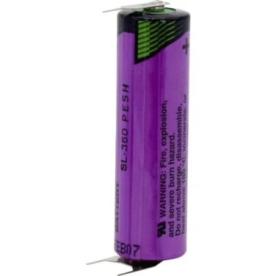 Abbildung von Tadiran Batteries SL 360 PT Spezial Batterie Mignon (AA) U Lötpins Lithium 3.6V 2400 mAh 1St.