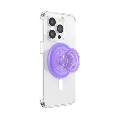 Abbildung von PopSockets Handy Griff für MagSafe Lavender Translucent