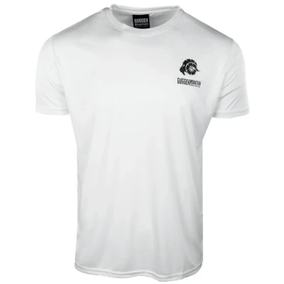 Abbildung von GUGGEN Mountain Herren Funktionsshirt Funktionswäsche Funktions T Shirt Sport Outdoor Aktivitäten Schnelltrocknend Kurzarm Atmungsaktive Weiss S