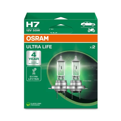 Abbildung von Glühlampe, Fernscheinwerfer OSRAM 64210ULT 2HB