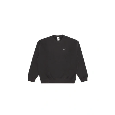 Abbildung von NIKE Herren Nrg Crew Sweat Sweatshirt, Black/White, S
