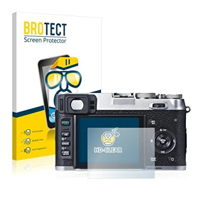 Abbildung von BROTECT (2 Stück Schutzfolie für Fujifilm X100S Displayschutz Folie Ultra Klar