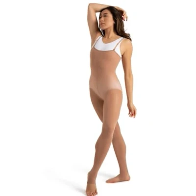 Abbildung von Capezio Ultra Soft™ Stirrup Body Tight, Light Suntan, Large/X Large, Beige