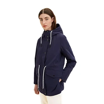 Abbildung von TOM Tailor Light Parka, Damen, Größe: Large, Azul