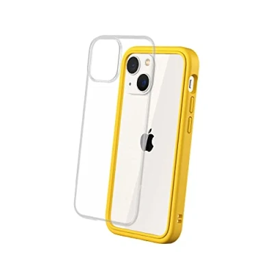 Abbildung von RhinoShield Modulares Case kompatibel mit [iPhone 13 Mini] Mod NX Anpassbare &amp; stoßdämpfende Schutzhülle im schlanken Design 3.5 Meter Fallschutz Gelb