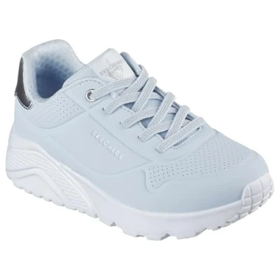 Abbildung von Skechers UNO LITE Sneaker, Schnür, Plateausneaker mit Metallic, Größenschablone zum Download