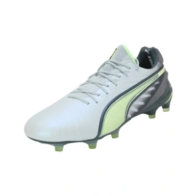 Abbildung von Puma KING Ultimate FG/AG Fußballschuh Nocken, Herren, Größe: 45, Frosted dew/fizzy apple/gray skies Schuhe
