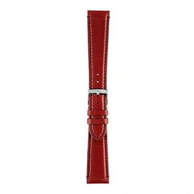 Abbildung von Morellato Lederarmband für Herrenuhr LIGABUE rot 22 mm A01X3495006182CR14