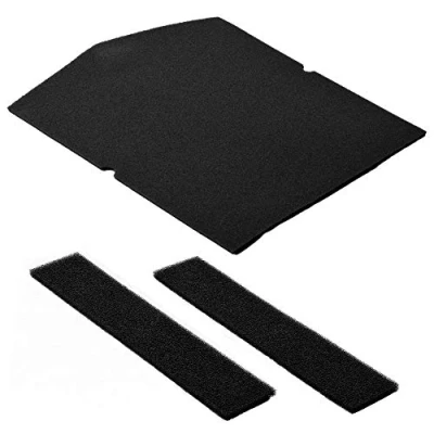 Abbildung von VIOKS SET Filter Wäschetrockner Ersatz für Мiеlе Trockner 6057930 + 9688381 Sockelfilter Schwamm Wäschetrockner, Kondenstrockner Filterschwamm