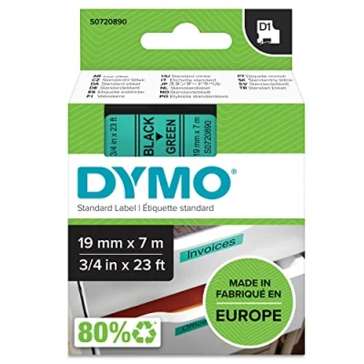 Abbildung von Dymo 45809 (S0720890) (19 mm) Schwarz bis grün Tape