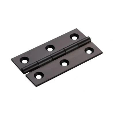 Abbildung von Fingertip Designs 2x Möbelscharnier 64mm Zinn Effekt