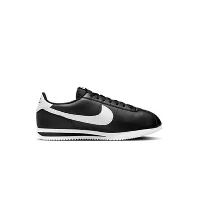 Abbildung von Nike Sportswear Cortez Sneaker low, Herren, Größe: 39, Black/white Leder und textil
