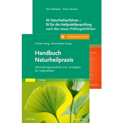 Abbildung von Handbuch Naturheilpraxis + 45 Naturheilverfahren fit für die Heilpraktikerprüfung, Set: nach den neuen Prüfungsleitlinien