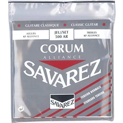 Abbildung von Savarez Alliance Corum 500AR Saitensatz für klassische Gitarre