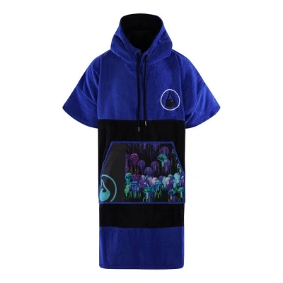 Abbildung von WAVE Hawaii Jellygang Bademantel, Herren, Größe: One Size, Mehrfarbig