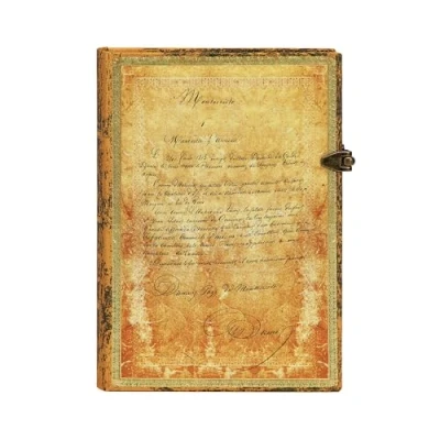 Abbildung von Paperblanks Dumas’ 150. Todestag Sonderausgabe Notizbuch Midi Hardcover Liniert, (180 x 130) (Special Editions)