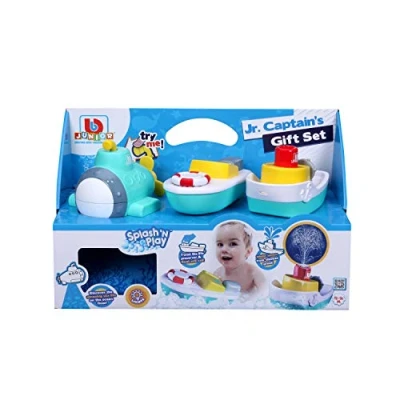 Abbildung von BB Junior Splah &#039;N Play: Geschenkset mit tollen Booten, ideal für Wasser geeignet, jedes Boot hat eine tolle Funktion, ab 12 Monaten, inkl. drei blau (16 89009)