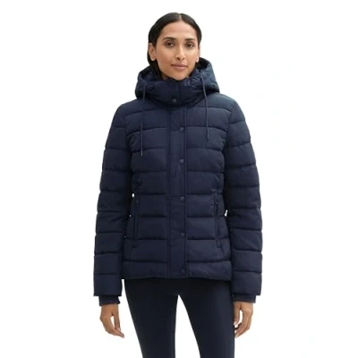 Abbildung von TOM Tailor Puffer Winterjacke, Damen, Größe: XL, Sky captain blue