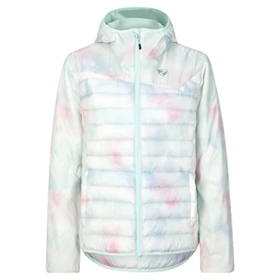Abbildung von Ziener Damen NANTANA Wärme Jacke Outdoor/Skitour winddicht, Wolle, PFC frei, cloudy rainbow, 46
