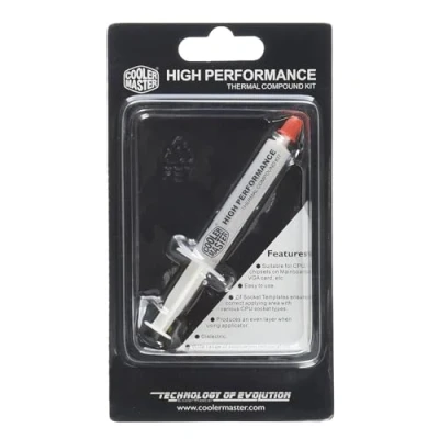 Abbildung von Cooler Master HTK 002 Thermal Grease Wärmeleitpaste &#039;Hohe Wärmeleitfähigkeit , 0.8 W/m.K, 2ml&#039; U1 GP