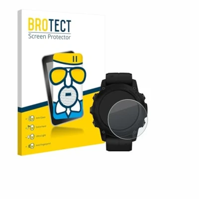 Abbildung von BROTECT Entspiegelungs Schutzglas für Garmin Descent G1 Solar Schutz Folie Panzerfolie Glas Matt [Extrem Kratzfest 9H, Anti Reflex, Fingerprint]