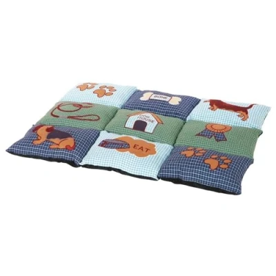 Abbildung von TRIXIE Tierdecke Decke Patchwork blau/grün