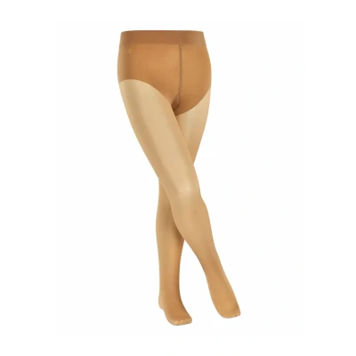 Abbildung von Falke PURE MATT 30 Denier Transparent Strumpfhose für Kinder, Größe: 122/128, Cocoon